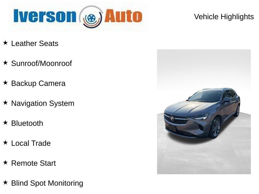 used 2021 Buick Envision car, priced at $29,525