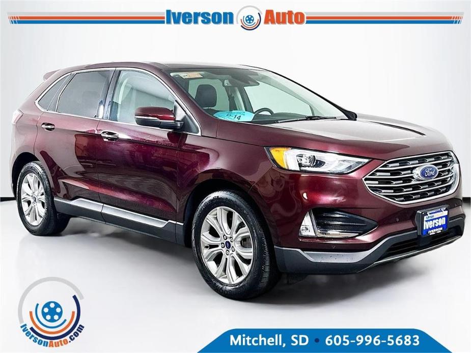 used 2021 Ford Edge car, priced at $28,495