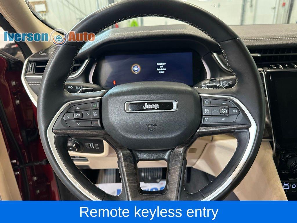 used 2021 Jeep Grand Cherokee L car, priced at $31,425