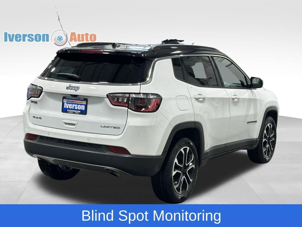 used 2023 Jeep Compass car, priced at $22,995