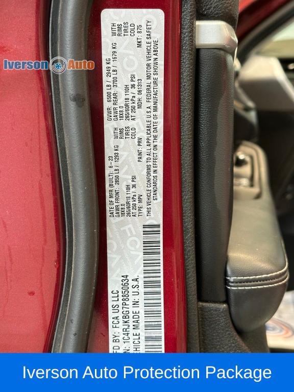 used 2023 Jeep Grand Cherokee L car, priced at $34,595