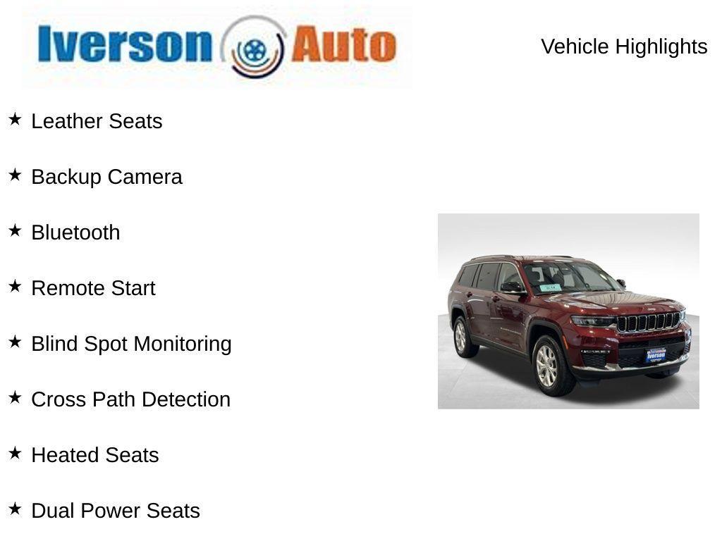 used 2023 Jeep Grand Cherokee L car, priced at $35,995