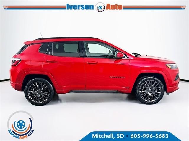 used 2023 Jeep Compass car, priced at $21,995