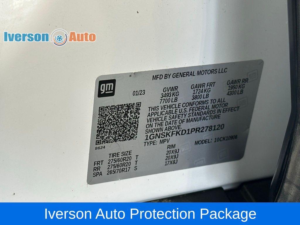 used 2023 Chevrolet Suburban car, priced at $54,295