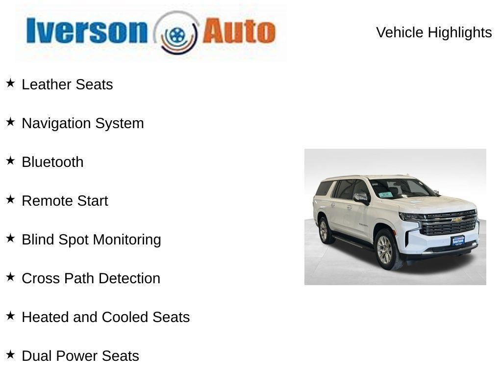 used 2023 Chevrolet Suburban car, priced at $54,295