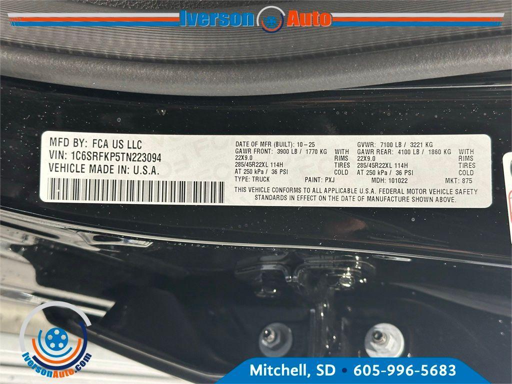 new 2026 Ram 1500 car, priced at $84,458