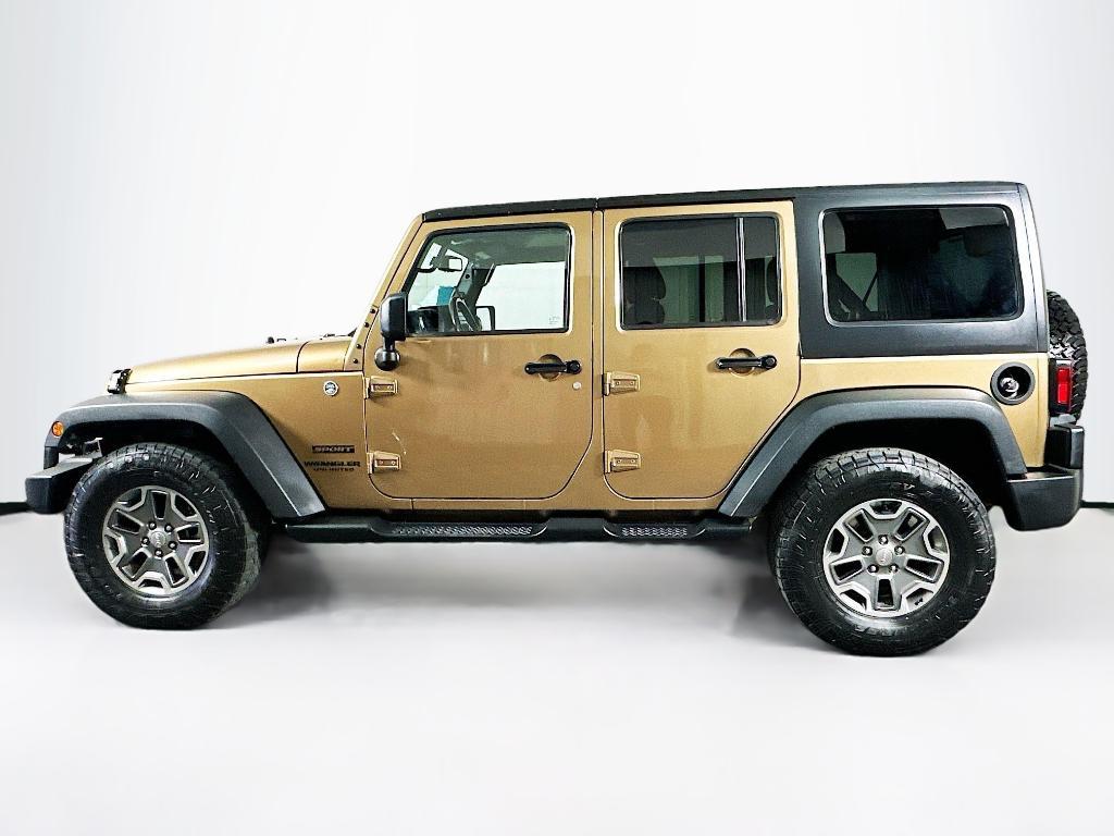 used 2015 Jeep Wrangler Unlimited car, priced at $15,795