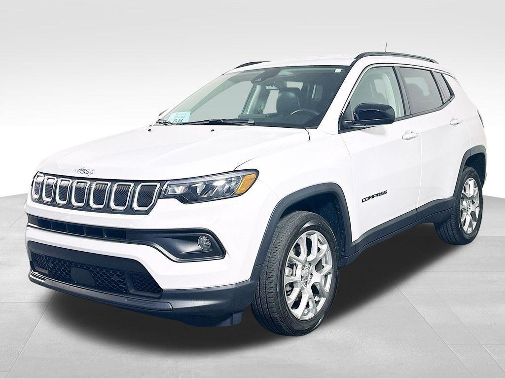used 2022 Jeep Compass car, priced at $23,125