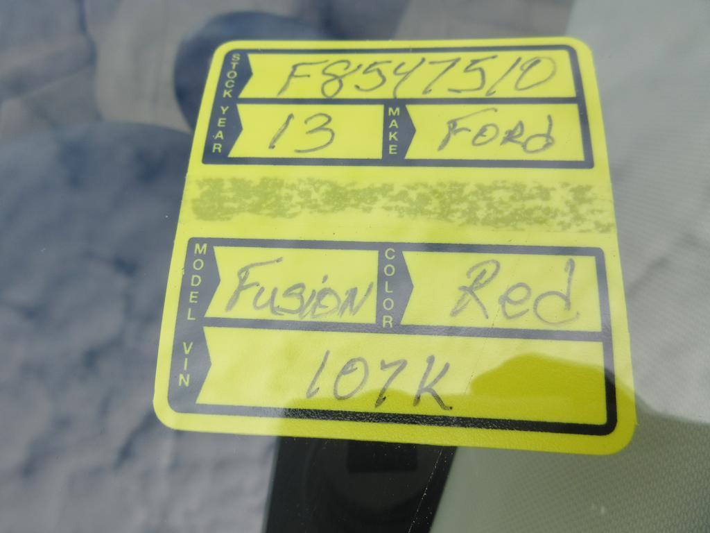 used 2013 Ford Fusion car, priced at $8,936