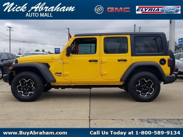 used 2021 Jeep Wrangler Unlimited car, priced at $31,900