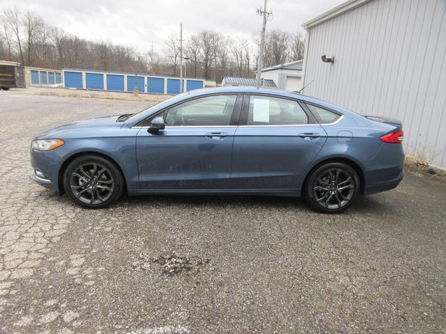 used 2018 Ford Fusion car, priced at $15,936