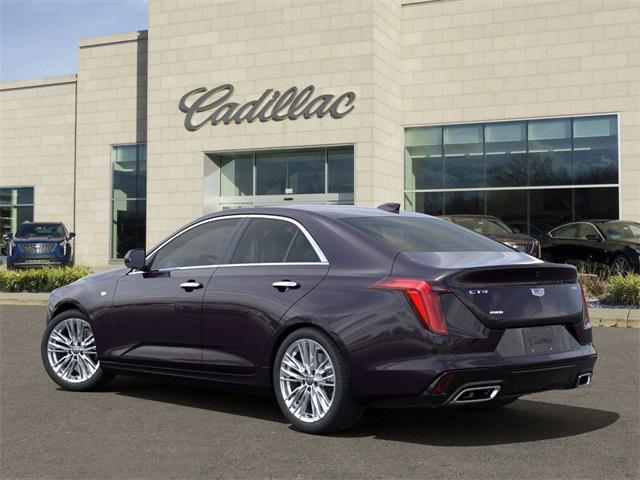 new 2025 Cadillac CT4 car, priced at $42,170