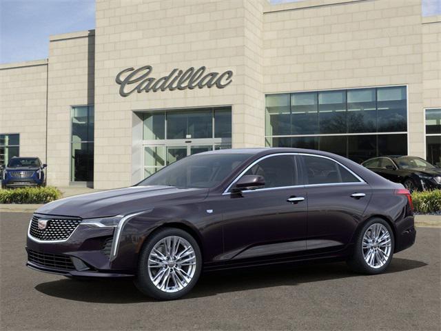 new 2025 Cadillac CT4 car, priced at $42,170