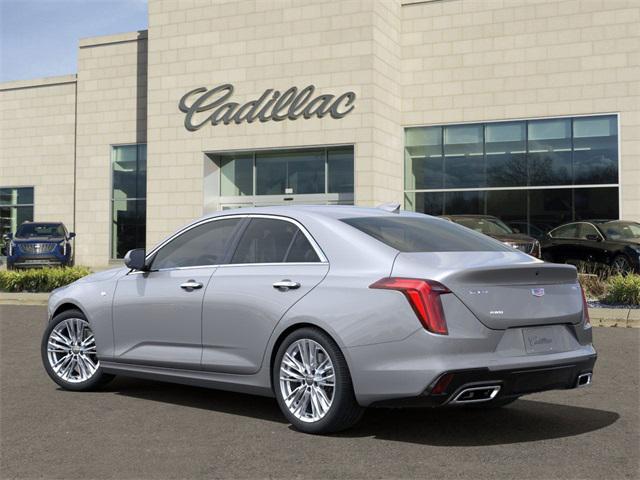 new 2025 Cadillac CT4 car, priced at $42,170