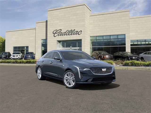 new 2025 Cadillac CT4 car, priced at $41,880