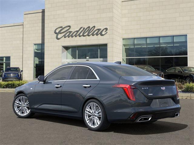 new 2025 Cadillac CT4 car, priced at $43,380