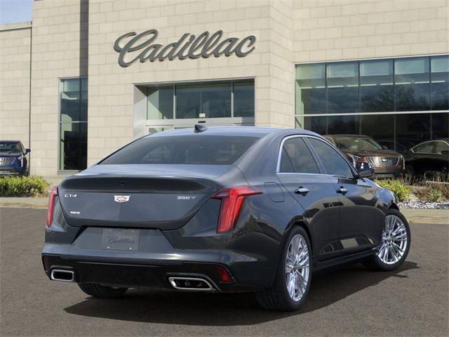 new 2025 Cadillac CT4 car, priced at $43,380