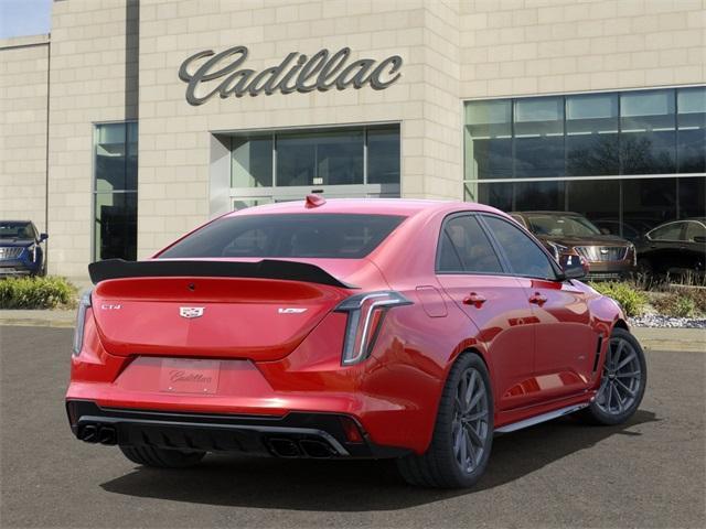 new 2024 Cadillac CT4-V car, priced at $75,614
