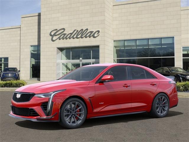 new 2024 Cadillac CT4-V car, priced at $75,614