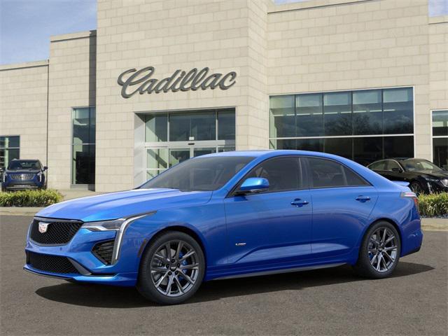 new 2025 Cadillac CT4-V car, priced at $49,210