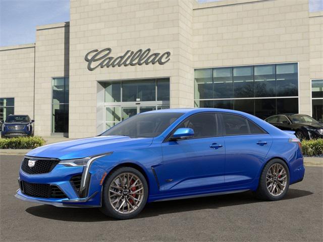 new 2025 Cadillac CT4-V car, priced at $75,730