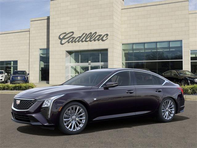 new 2025 Cadillac CT5 car, priced at $52,377