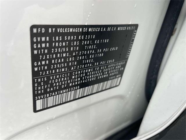 used 2022 Volkswagen Tiguan car, priced at $22,900