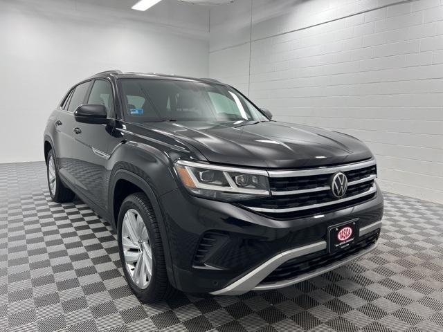 used 2021 Volkswagen Atlas Cross Sport car, priced at $23,900