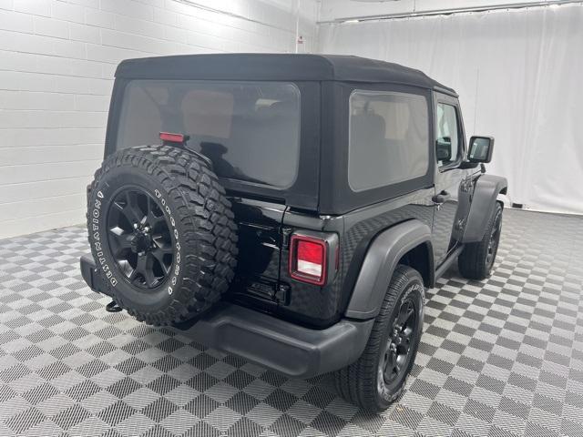 used 2021 Jeep Wrangler car, priced at $26,500
