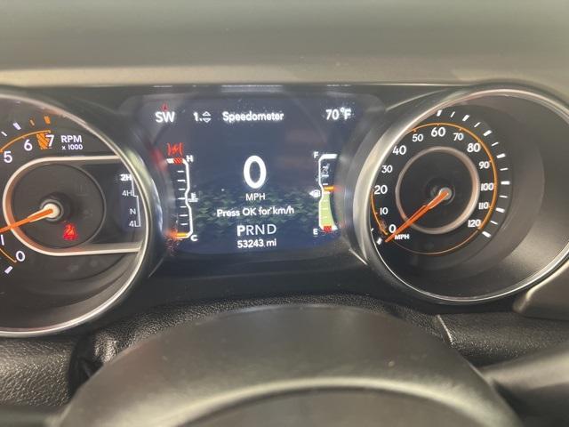 used 2021 Jeep Wrangler car, priced at $26,500