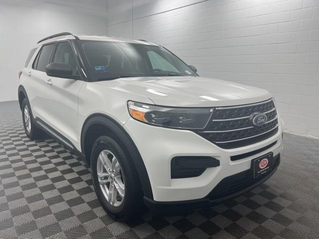 used 2022 Ford Explorer car, priced at $29,750
