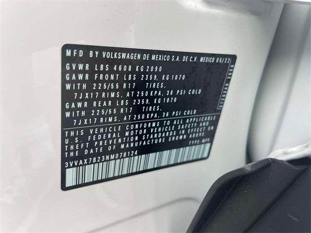 used 2022 Volkswagen Taos car, priced at $21,000