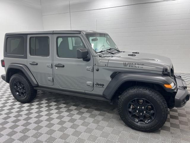 used 2023 Jeep Wrangler car, priced at $30,500
