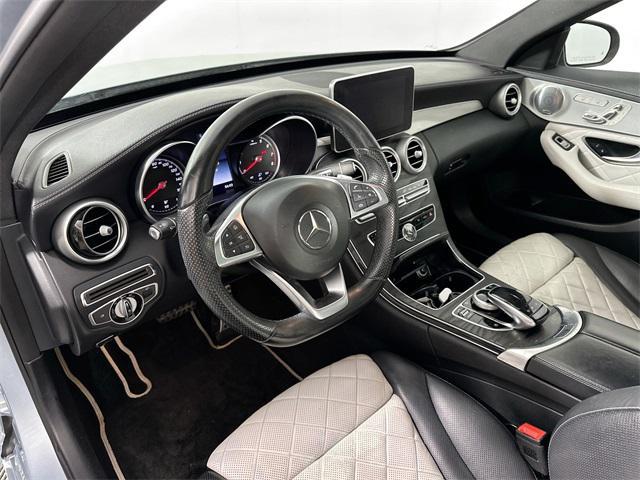 used 2017 Mercedes-Benz C-Class car, priced at $19,500