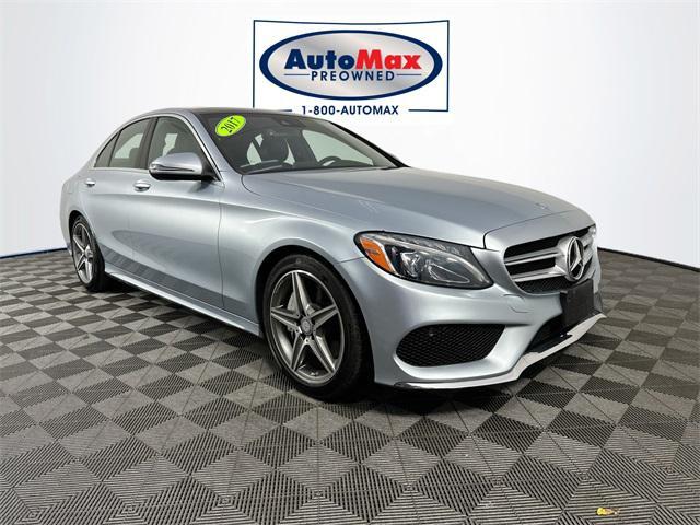 used 2017 Mercedes-Benz C-Class car, priced at $19,500