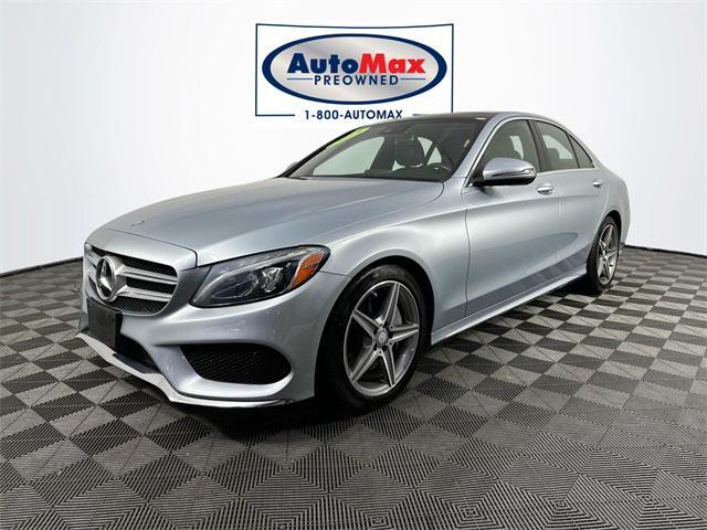 used 2017 Mercedes-Benz C-Class car, priced at $19,500