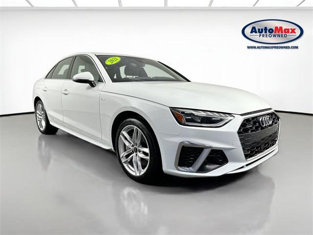 used 2021 Audi A4 car, priced at $27,000