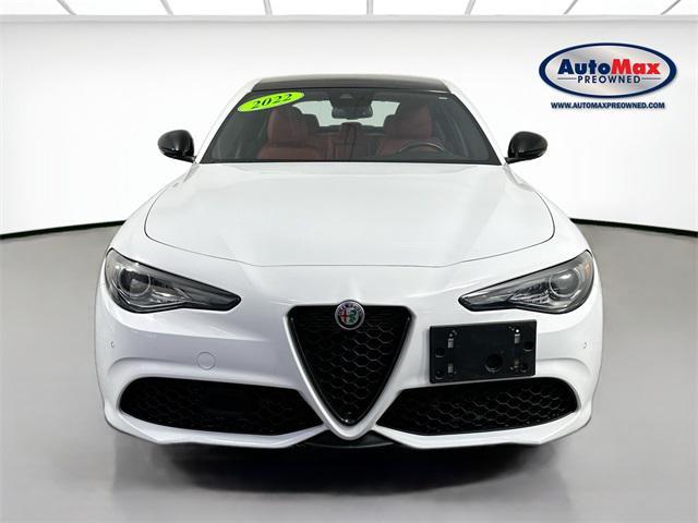 used 2022 Alfa Romeo Giulia car, priced at $27,500