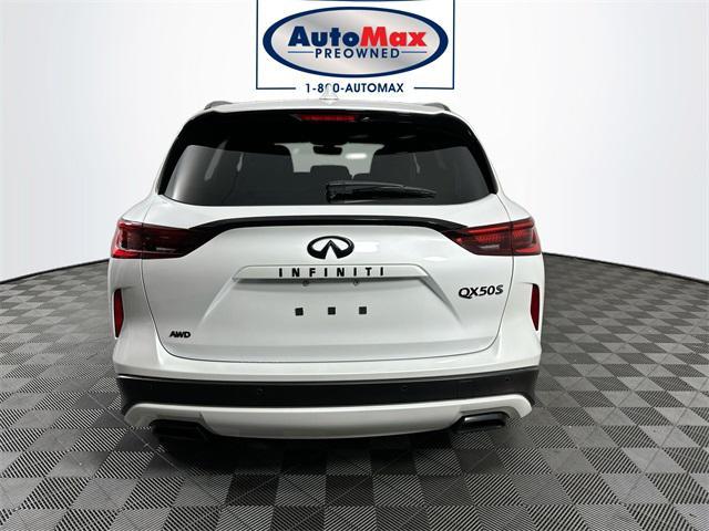 used 2023 INFINITI QX50 car, priced at $36,500