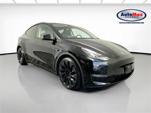 used 2022 Tesla Model Y car, priced at $32,500