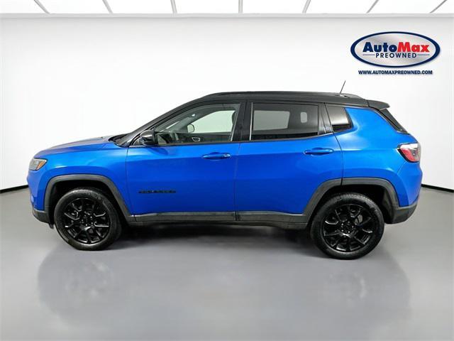used 2023 Jeep Compass car, priced at $25,500