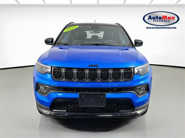 used 2023 Jeep Compass car, priced at $25,500