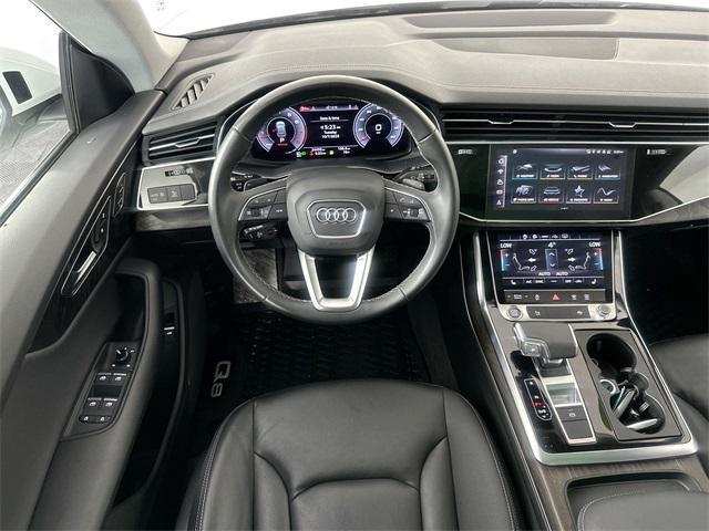 used 2023 Audi Q8 car, priced at $49,500