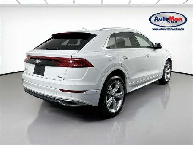used 2023 Audi Q8 car, priced at $49,500