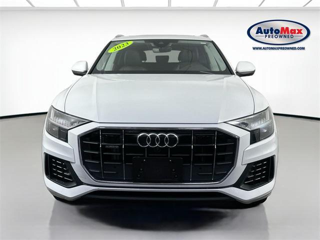 used 2023 Audi Q8 car, priced at $49,500
