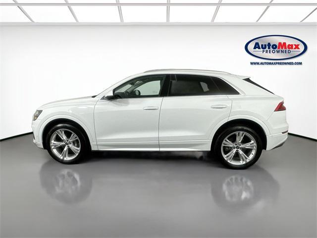 used 2023 Audi Q8 car, priced at $49,500