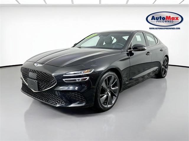 used 2023 Genesis G70 car, priced at $30,000