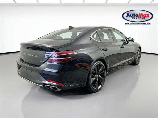 used 2023 Genesis G70 car, priced at $30,000