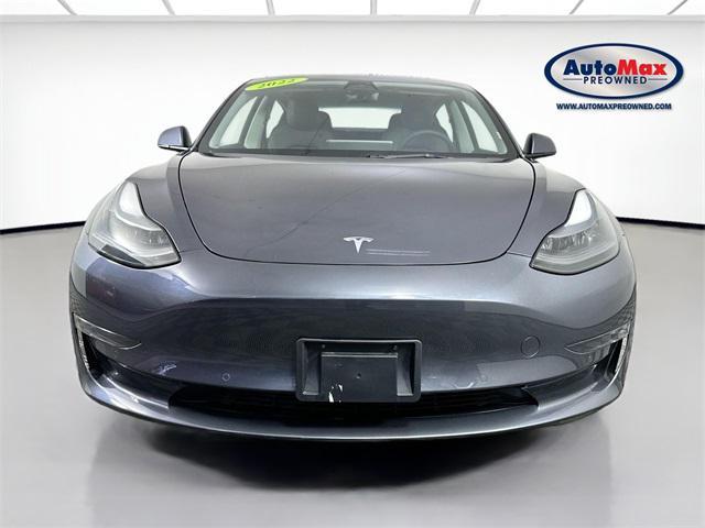 used 2022 Tesla Model 3 car, priced at $27,500