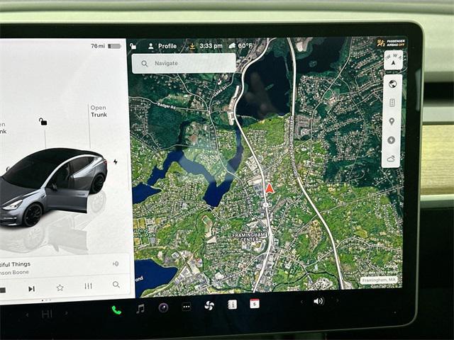 used 2022 Tesla Model 3 car, priced at $27,500